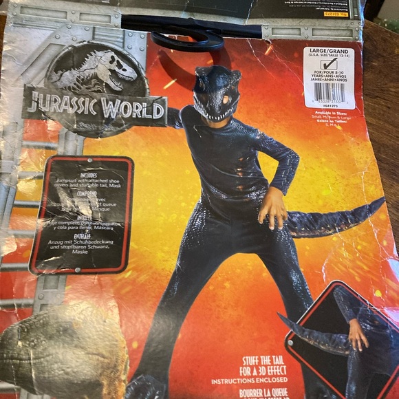 Rubies Jurassic World child Indoraptor costume - Picture 1 of 7